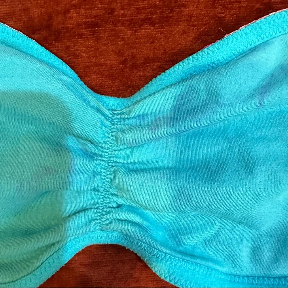 Victorias Secret PINK Rainbow Snow Cone Lace Bandeau Top Or Bra